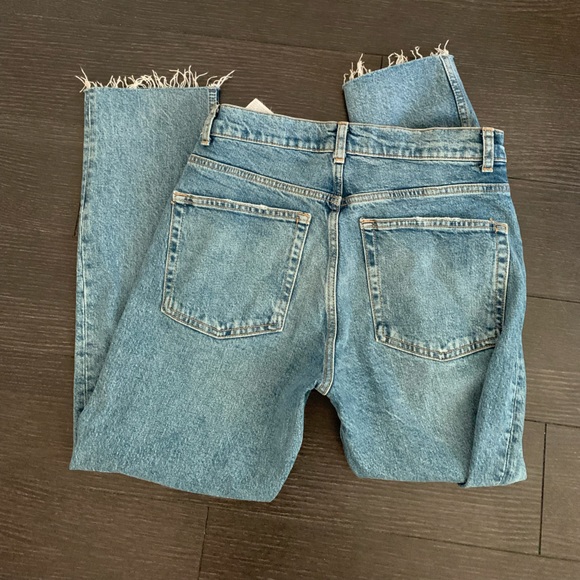 [NWOT] Zara slim fit cutout jeans size 26 - Picture 2 of 4